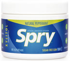 Spry Peppermint Chewing Gum 100