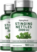 Stinging Nettles 2000 mg 2 Bottles x 180 Capsules Stinging Nettles 2000 mg 2 Bottles x 180 Capsules
