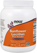 Lecithinepoeder zonnebloem 1 lb (454 g) Poeder