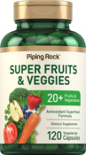 Superfruit- en -groentecapsules 120 Vegetarische capsules