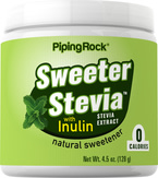 Stevia-Süßstoffextrakt mit Inulinpulver 4.5 oz (128 g) Flasche