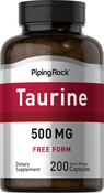 Taurine, 500 mg, 200 Quick Release Capsules