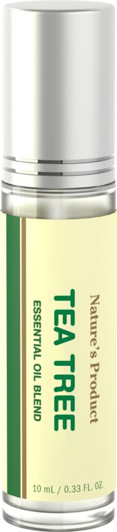 Mélange aux huiles essentielles d'arbre à thé Tea Tree Essential Oil Roll-On 10 mL (0.33 fl oz) Flacon à bille