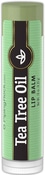 Tea Tree Oil Lip Balm 0.15 oz (4 g) หลอด