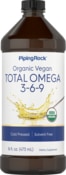 Total omega 3-6-9 vegan (biologisch) 16 fl oz (473 mL) Fles