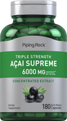 Triple Strength Acai Supreme, 6000 mg (per serving), 180 Quick Release Capsules