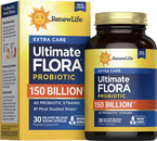 Ultimate Flora Extra Care Probiotic 150 Billion, 30 Delayed Release Vegan Caps