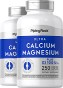 Calcium et magnésium Ultra avec D3 (Cal 1 000 mg/Mag 500 mg/D3 1 000 IU) (par portion) 250 Petits comprimés enrobés
