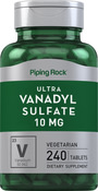 Vanadyl Sulfate Complex (Vanadium) 10mg 2 x 120 Capsules