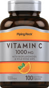 C-vitamiini 1000mg bioflavonoideja ja ruusunmarjaa 100 Pikaliukenevat kapselit