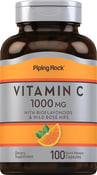 Vitamin C 1000mg med bioflavonoider och nypon 100 Snabbverkande kapslar