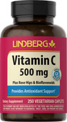 Vitamine C 500mg met bioflavonoïden & rozenbottel 250 Vegetarische Capletten