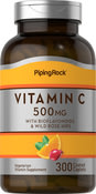 Vitamine C 500mg met bioflavonoïden & rozenbottel 300 Gecoate capletten