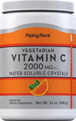 Vitamina C en polvo, pura 24 oz (680 g) Botella/Frasco