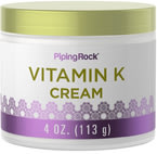 Crème à la vitamine K 4 oz (113 g) Bocal