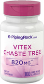 Vitex (Chasteberry Fruit) Herbal 820 mg 100 Capsules