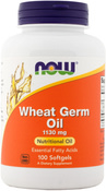 Wheat Germ Oil 1130mg (Cold Pressed) 100 Softgels
