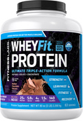 โปรตีน WheyFit (ดัตช์ช็อกโกแลต) 5 lb (2.268 kg) ขวด
