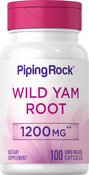 Wild Yam Root  100 แคปซูลแบบปล่อยตัวยาเร็ว