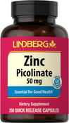 Zinc Picolinate 50 mg, 250 Capsules