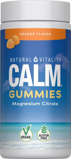 CALM Gummies Orange Flavor, 120 Tasty Gummies