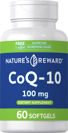 CoQ10, 100 mg, 60 Softgels