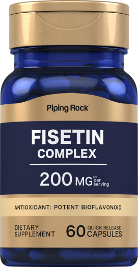 Fisetin Complex, 200 mg (per serving), 60 Quick Release Capsules