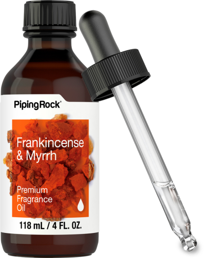 Myrrh Essential Oil Blend (GC/MS Tested), 1/2 fl oz (15 ml) Dropper Bottle, 2 Bottles