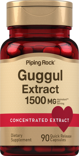 Guggul Extract , 1500 mg (per serving), 90 Quick Release Capsules