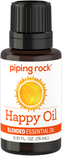 Happy Essential Oil (GC/MS Tested), 1/2 oz (15 mL)
