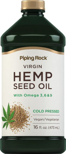 Manitoba Harvest Hemp Seed Oil, 12 fl oz, Cold Pressed, 12g of Omegas 3 & 6  per serving 