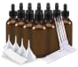 20 - 2 oz Mixing Kit Dropper Bottles, Labels, Pipettes & Funnels