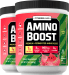 Amino Boost BCAA Powder (Juicy Watermelon Wave), 17 oz (483 g) Bottles