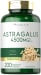 Astragalus , 4500 mg (per serving), 150 Vegetarian Capsules