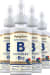 B-Complex Liquid Plus B-12 Sublingual (Delicious Berry), 1200 mcg, 2 fl oz (59 mL) Dropper Bottle, 4  Bot