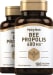 Bee Propolis, 600 mg, 180 Quick Release Capsules, 2  Bottles