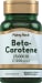 Beta-Caroteno (vitamina A ) 100 Cápsulas blandas de liberación rápida