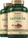 Castor Oil (Cold Pressed), 750 mg, 200 Quick Release Softgels