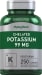 Chelated Potassium Gluconate 99 mg 250 Capsules