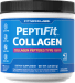 Collagen Peptides Type I & III Powder PeptiFit, 1 lb (454 g) Bottle