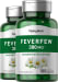 Feverfew 380 mg, 2 Bottles x 180 Capsules