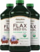 Flaxseed Oil  Organic 3 Bottles x 16 fl oz