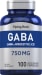 GABA Amino Acid 750 mg  (Gamma-Aminobutyric Acid) 100 Capsules GABA Amino Acid 750 mg  (Gamma-Aminobutyric Acid) 100 Capsules