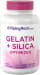 Gelatina y silicona, optimizador 180 Cápsulas de liberación rápida