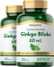 Ginkgo Biloba  60 mg  2 Bottles x 240 Capsules
