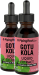 Gotu Kola Leaf Liquid Extract Alcohol 1 fl oz (30 mL) Dropper Bottle