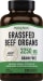 Grassfed Beef Organs , 3250 mg (per serving), 200 Quick Release Capsules