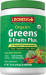 Greens & Fruits Plus Organic (mezcla de frutas y verduras orgánicas) 9.5 oz (270 g) Botella/Frasco