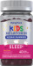 Gominolas infantiles para dormir de melatonina (Natural cherrylicious) 40 Veganska gummies