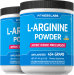 L-Arginine Powder, 3000 mg (per serving), 1 lb (454 g) Bottle